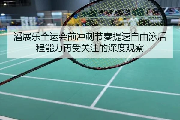 潘展乐全运会前冲刺节奏提速自由泳后程能力再受关注的深度观察
